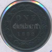 Kanada 1882H 1c Br "Viktória" T:2- Canada 1882H 1 Cent Br "Victoria" C:VF