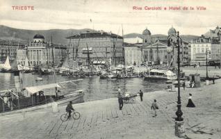 Trieste, Riva Carciotti, Hotel de la Ville