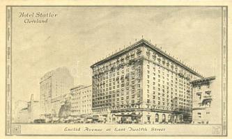 Cleveland, Hotel Statler, Euclid Avenaue at East Twelth Street (fa)