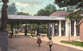 Rogaska Slatina, Rohitsch-Sauerbrunn; Temple, Styriaquelle, Verlag Georg Adler / fountain (fa)
