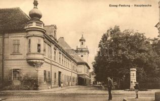 Eszék, Essegg, Osijek; Hauptwache / guards (EB)