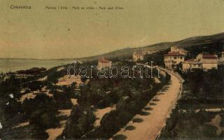 Crikvenica, park, villas (Rb)