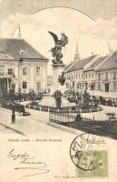 Budapest I. Honvéd szobor, kiadja Divald Károly (EK)