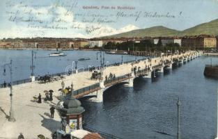 Geneva, Genf; Pont du Montblanc / Bridge, No. 3540.