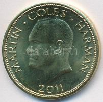 Nagy-Britannia / Lundy 2011. 4P "Martin Coles Harman" fantáziaveret T:1 Great Britain / Lundy 2011. 4 Puffin "Martin Coles Harman" fantasy coin C:UNC