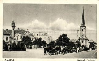 Érsekújvár, Kossuth Lajos tér / square (EK)