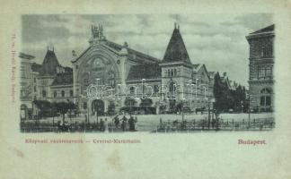 Budapest IX. Központi vásárcsarnok, gyógyszertár, kiadja Divald Károly