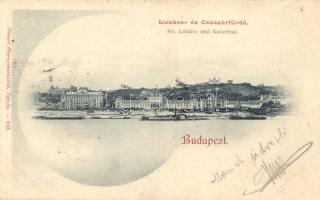 Budapest II. Lukács és Császár fürdő, Divald