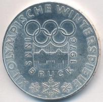 Ausztria 1974. 100Sch Ag "XII. téli olimpia - Innsbruck 1976." T:1-,2 
Austria 1974. 100 S...