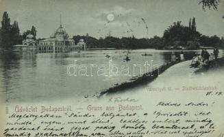 1898 Budapest XIV. Városligeti tó (EK)