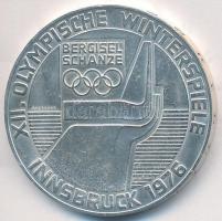 Ausztria 1974. 100Sch Ag "Innsbruck - XII. téli olimpia / Lesikló sánc" T:2 
Austria 1974....