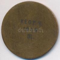 1946. "Pénzintézeti Sportegyletek Ligája 1912. / 1946. Kegy. V. 1946. III. helyezett" Br d...