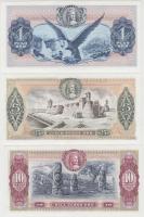 Kolumbia 1974. 1P + 1980. 5P + 10P T:I
Columbia 1974. 1 Peso + 1980. 5 Pesos + 10 Pesos C:UNC