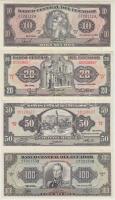 Ecuador 1984-1988. 10S + 20S + 50S + 100S T:I-II-
Ecuador 1984-1988. 10 Sucres + 20 Sucres + 50 Sucr...