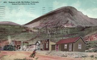 McClellan Mountain, Summit of Mount McClellan, Highest Post Office in the world (Rb)