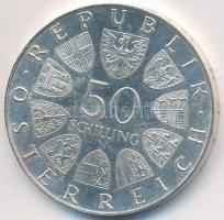 Ausztria 1973. 50Sch Ag "Theodor Körner" T:2 Austria 1973. 50 Schilling Ag "Theodor K...