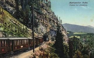 Anneberg, Tunnel, Mariazeller railway, train
