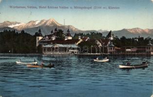 Velden am Wörthersee, Hotel Schloss Velden, Mittagskogel / palace hotel, mountain