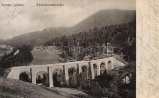 Semmeringbahn, Fleischmannbrücke / railway bridge (EK)