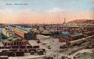 Genova, Ponte dei Mille / port, railway (Rb)