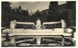 Vienna, Wien I. Volksgarten, Kaiserin Elisabeth Denkmal / garden, statue