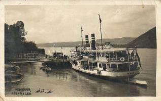 Ada Kaleh, wharf, SS N.F.R. photo (EK)