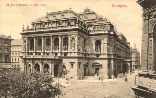 Budapest VI. Operaház, kiadja Divald Károly