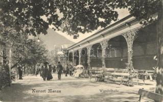 Merano, Meran; Wandelhalle, spa (fa)