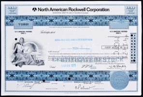 Amerikai Egyesült Államok/Virginia 1971. "Virginiai Elektromos Művek" 1000 részvénye, lyuk...