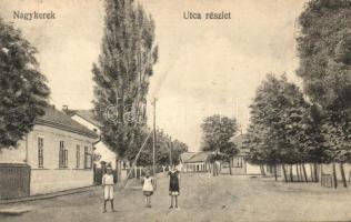 Nagykereki, Utcarészlet