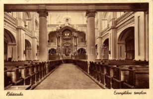 Békéscsaba, Evangélikus templom belső