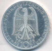 Németország 1995J 10M Ag "Frauenkirche" T:PP Germany 1995J 10 Mark Ag "Frauenkirche" C:PP