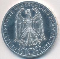 Németország 1995J 10M Ag "Frauenkirche" T:PP Germany 1995J 10 Mark Ag "Frauenkirche" C:PP
