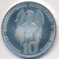 Németország 1997J 10M Ag "500 éve született Philipp Melanchthon" T:PP Germany 1997J 10 Mark Ag "500th Birth Anniversary - Philipp Melanchthon" C:PP