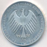 Németország 2000A 10M Ag "Expo 2000" T:PP  Germany 2000A 10 Mark Ag "Expo 2000" C:PP