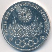 NSZK 1972G 10M Ag "Olimpia-München/Olimpiai Láng" T:2
GFR 1972G 10 Mark Ag "Olympic G...