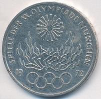 NSZK 1972F 10M Ag "Olimpia-München/Olimpiai Láng" T:2
GFR 1972F 10 Mark Ag "Olympic G...