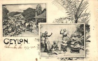 Colombo, folklore, floral (fa)