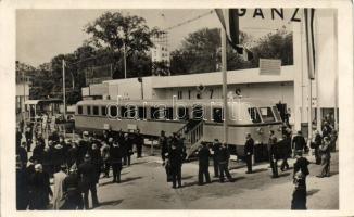 1936 Budapest, Nemzetközi Vásár, Ganz villamos