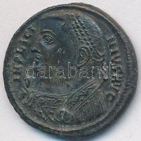 Roman Empire / Nicomedia / Licinius I 317-320. Follis Br "IMP LICI-NIVS AVG / IOVI CONS-ERVATORI AVGG - Gamma palm branch - SMN" (3,32g) C:AU,XF RIC VII Nicomedia 24,G