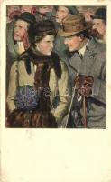 Romantic couple, M. Munk No. 524. s: Clarence F. Underwood (EK)