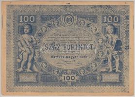 1880. 100Ft facsimile T:II-,III