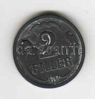 1944. 2f "sarló-kalapács" ellenjeggyel - érdekes hamisítvány T:2