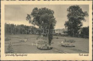 Miskolc, Görömböly-Tapolca fürdő, park