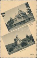 Uzsok, Görög katolikus templom, Hősök temetője / church, cemetery (EK)