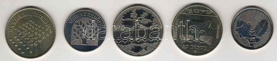 1984. 20Ft + 100Ft "FAO III" sor + 1985. 100Ft "Természetvédelem" + 1985. 20Ft +...