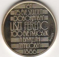 1986. "Liszt Ferenc" Ag 12g T:PP CSak 3000db! Tanúsítvánnyal
