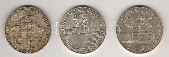 Ausztria 1976. 100Sch Ag "Olympia" (3x) T:2
