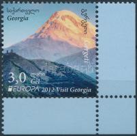 Europa CEPT Visit (2012) corner stamp, Europa CEPT Látogatás (2012) ívsarki bélyeg