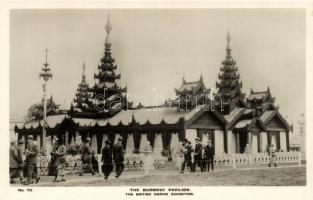 1924 Wembley, British Empire Exhibition, Burmese pavilion